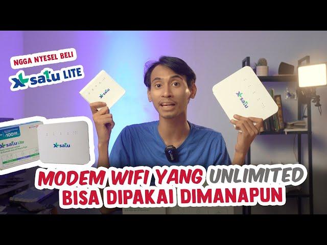 Internetan UNLIMITED Dimanapun Dengan XL Satu Lite MANTAB !!!