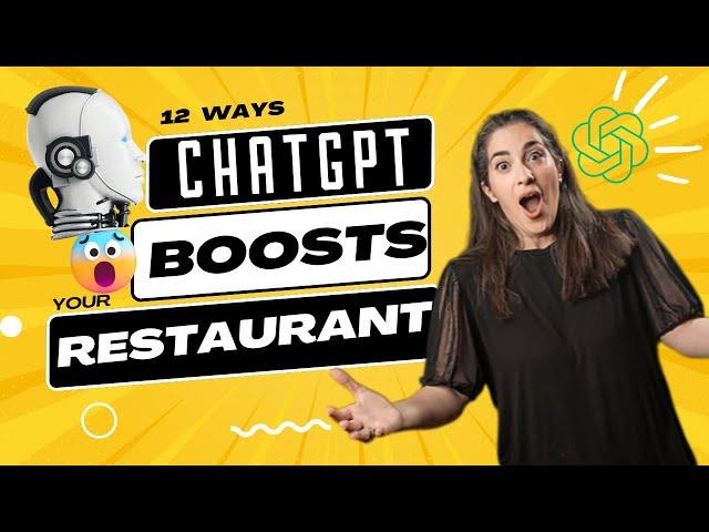 12 WAYS to use AI to GROW YOUR Restaurant SALES from a Restaurant Owner