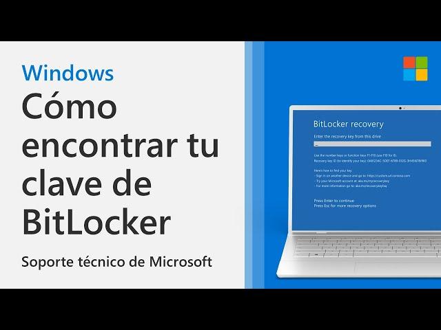 Cómo encontrar tu clave de recuperación de BitLocker | Microsoft