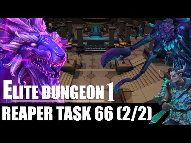 Runescape 3 - Reaper Task 66 | Seiryu Elite Dungeon 1 (2/2)