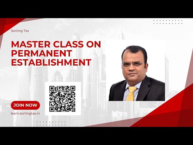  MasterClass on Permanent Establishment | 5-Hour - Link in Description ! #permanentestablishment