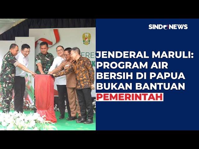 Kasad Maruli Tinjau Program Manunggal Air, Inisiatif TNI AD Tingkatkan Hidup Masyarakat Pedalaman