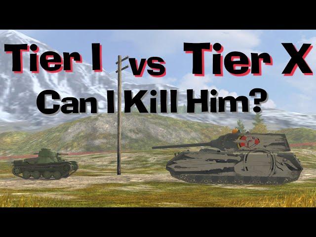 WOT Blitz Can Tier 1 Kill a Maus?