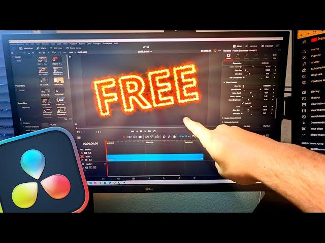 20 FREE DaVinci Resolve Effects in 90 seconds!