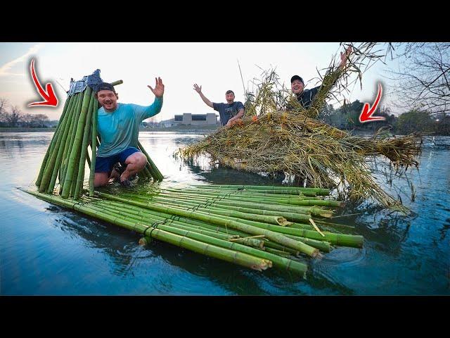 1v1v1 Build Your Own PRIMITIVE RAFT Challenge!!