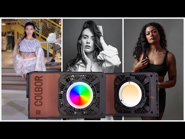 How To Balance Continuous Light With A Godox AD200 Flash | Colbor W100R