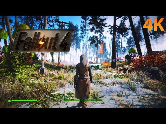 FALLOUT 4 with 501 mods PC 4K | 2024