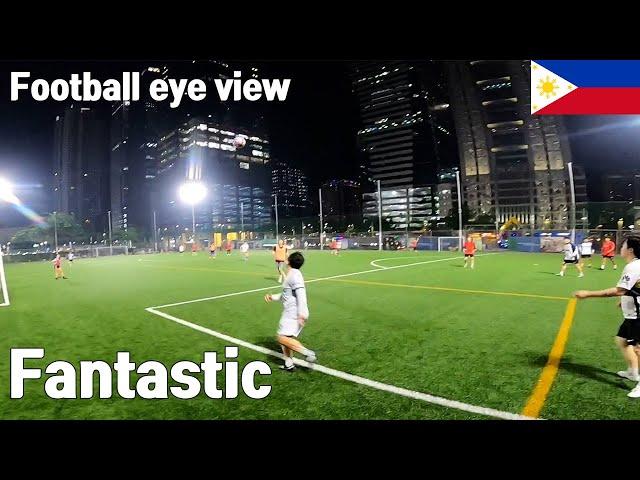 Luxury 11vs11 football in the Philippines eye view EP1