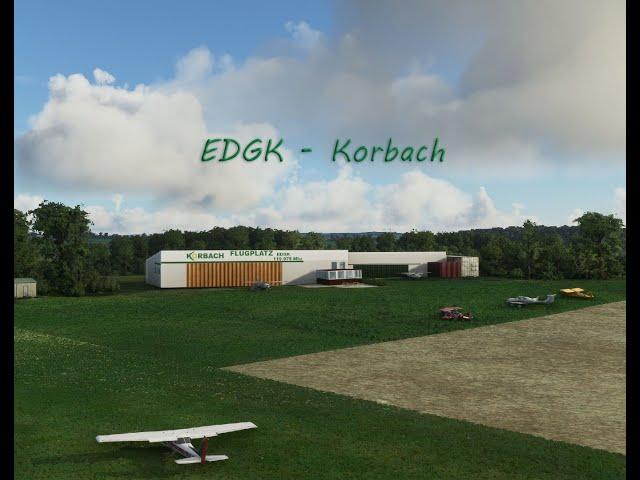 Flugplatz Korbach EDGK in MSFS 2020