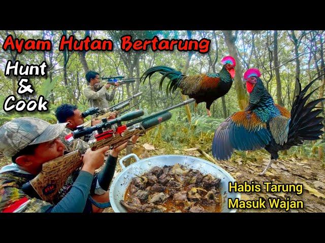 Serunya hunting bareng, masak masak dan makan bareng di hutan.‼️‼️‼️