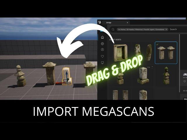 FASTEST Way to Import Megascans Assets to Unreal Engine 5