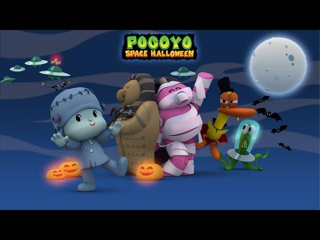 POCOYO in ENGLISH: Space Halloween [40 min] | Full Episodes | VIDEOS and CARTOONS for KIDS