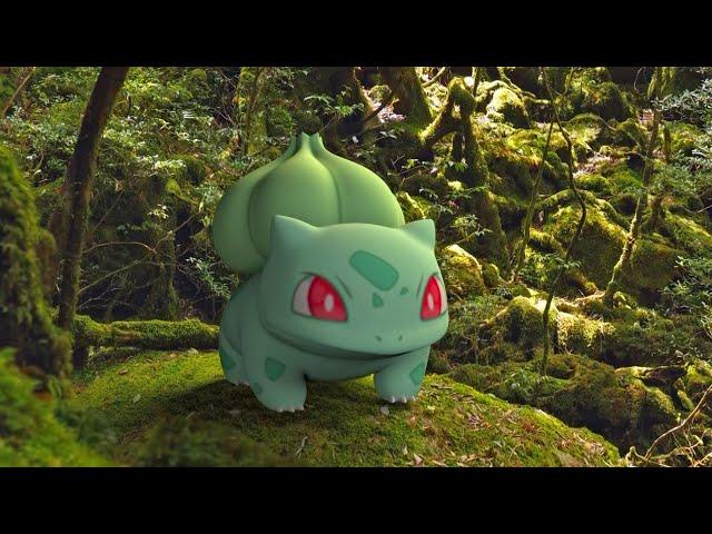 Bulbasaur, Ivysaur & Venusaur IN REAL LIFE - The World Of Pokémon