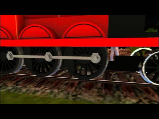 Unusual Thomas and Friends Animation - Gordon Crashes into Logs Goes Wrong