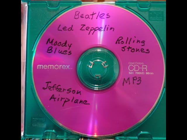 Make an mp3 cd for your car