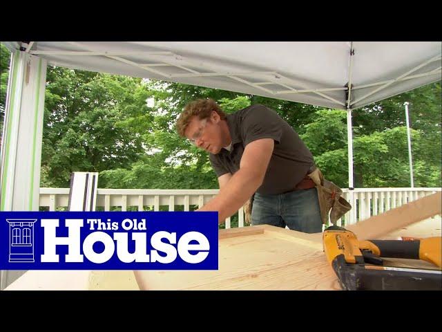 How to Build a Laminate Counter | This Old House