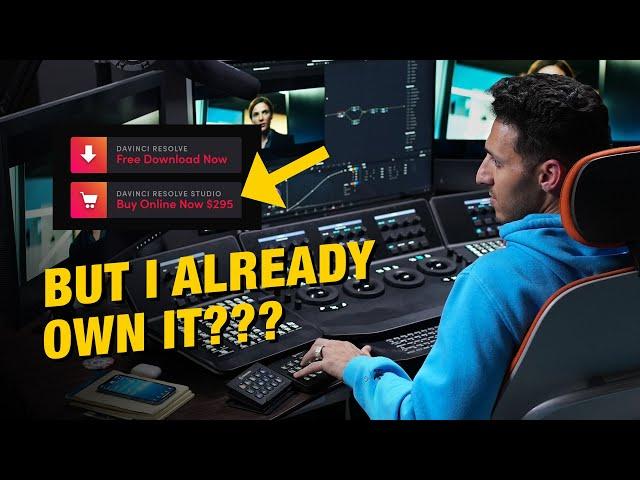 How to Download Resolve 18 Studio for Free if You Owned the Previous Version