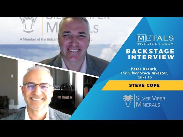 Peter Krauth talks to Steve Cope of Silver Viper Minerals at the Sep. 2021 Metals Investor Forum