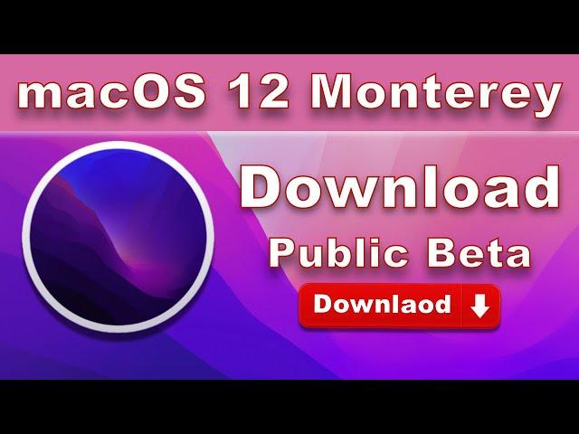 How to Download macOS 12 Monterey Public beta without Developer ID | Download macOS 12 Public Beta