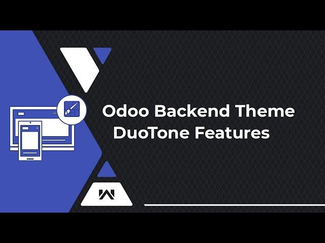 Odoo Backend Theme Duotone Features Video By Webkul