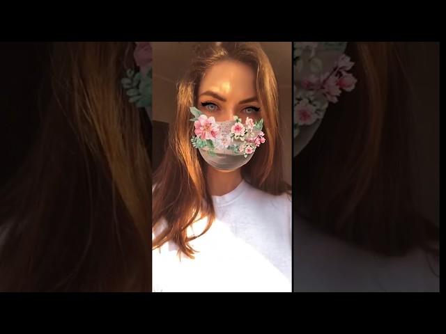 Flower girl - Get the best AR lenses for Instagram  on Catchar