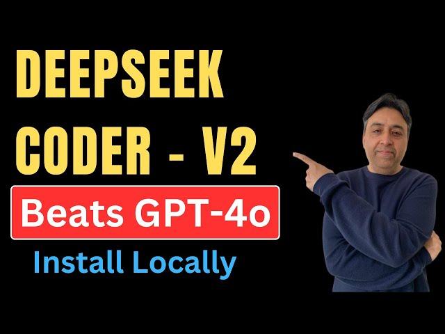 DeepSeek Coder v2 Lite Instruct - Local Installation - Beats GPT-4 In Coding