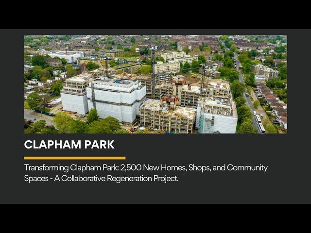 May 2024 - STATOM - Clapham Park - Site Update