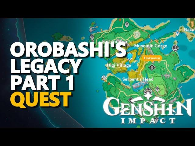 Orobashi's Legacy Part 1 Genshin Impact