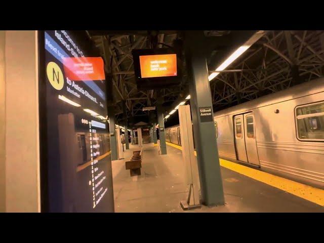 Track Metro Stations N - From Coney Island To 59 St - NYC