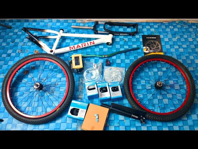 DREAM BUILD MTB Marin Alcatraz 2024 | Custom Bike Build For Stunt Riding  & Freestyle In Patna Bihar