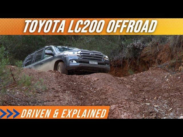 Toyota Landcruiser LC200 Offroad Test & Explanation