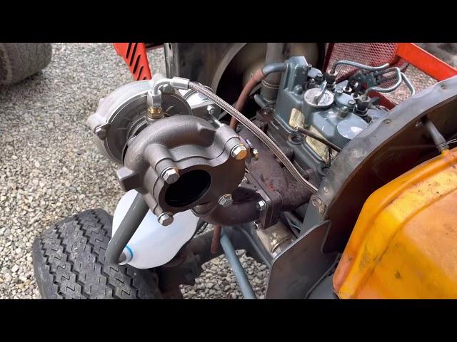 Turbo Kubota test start up