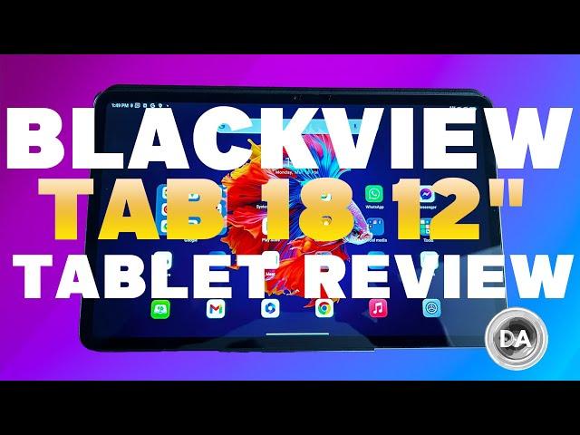 Blackview Tab 18 12" Android Tablet Review  | The Best Tablet Under $300?