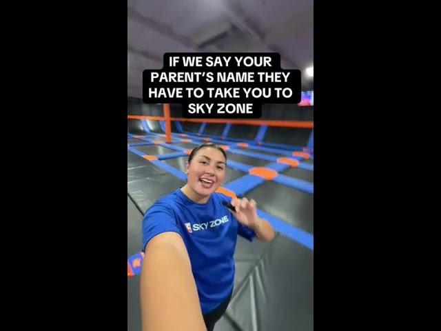 Annndd they also have to get you a #SkyZone Annual Pass for Christmas 