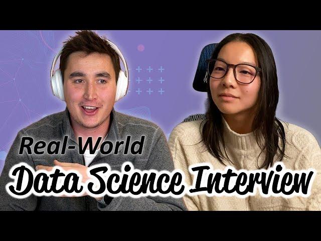 Full Data Science Mock Interview! (featuring Kylie Ying)