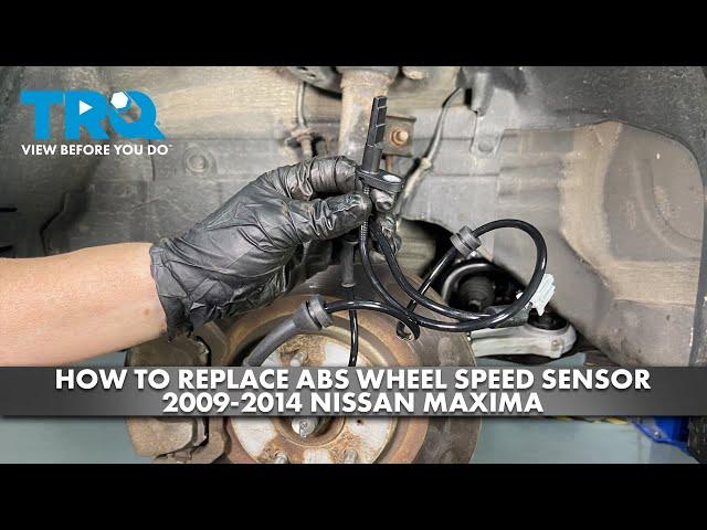 How to Replace ABS Wheel Speed Sensor 2009-2014 Nissan Maxima