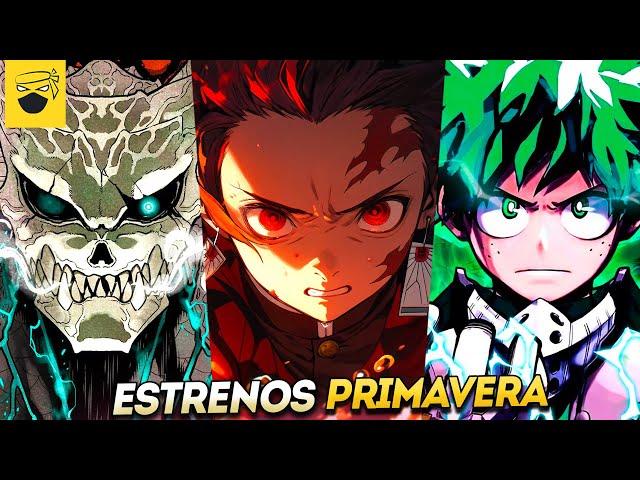  ESTRENOS ANIME QUE LA VAN A ROMPER EN LA TEMPORADA PRIMAVERA 2024 