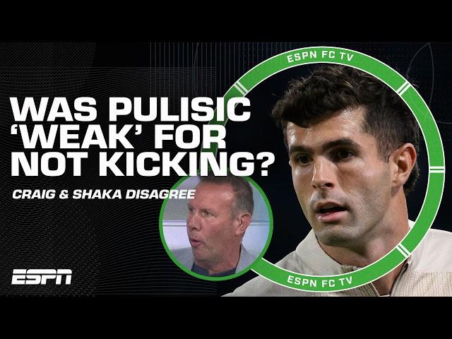 'WEAK!'  - Craig Burley CALLS OUT Christian Pulisic for stepping aside during penalties | ESPN FC