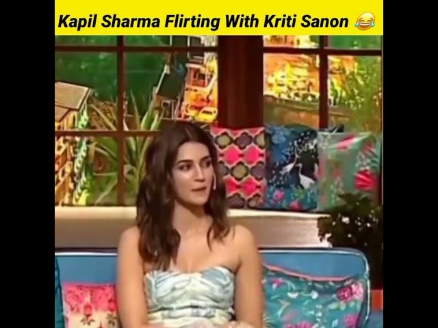 Kapil Sharma Flirting With Kriti Sanon | Comedy Nights With Kapil Sharma Show