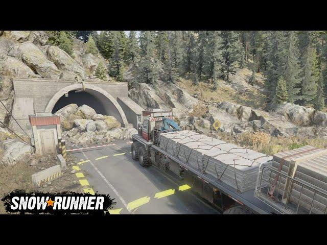 How to Unlock 2nd Gateway Tunnel Snowrunner Season 9 Renew & Rebuild