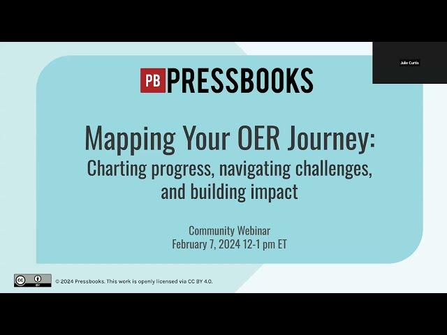 Mapping Your OER Journey