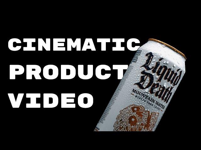 How to Quickly create a CINEMATIC Product Video