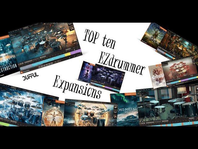 EZdrummer Expansions - My top 10