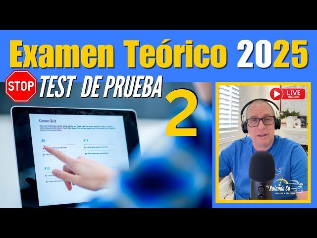 Nuevo Examen Teorico de Conducir 2025 Parte 2 Licencia de Conducir