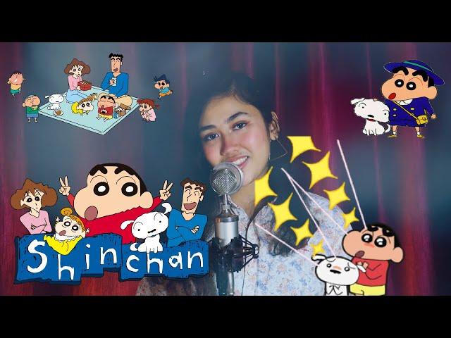 Shinchan Theme Song Cover | Female Version | Neha Barua