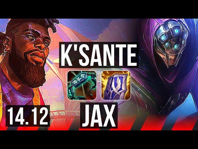K'SANTE vs JAX (TOP) | 8/2/12, 600+ games | VN Grandmaster | 14.12