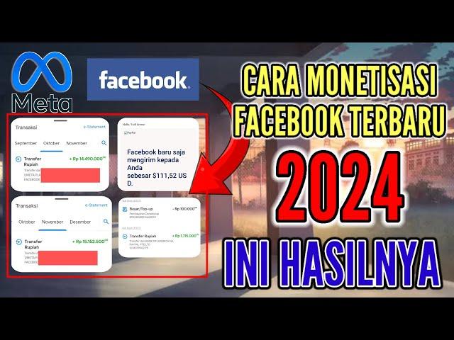 Cara daftar monetisasi facebook 2024 yang benar | agar hasilnya maksimal