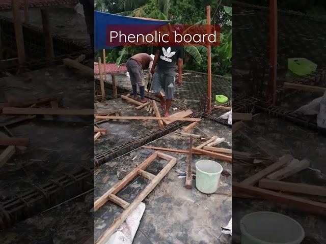 phenolic board for slab prep