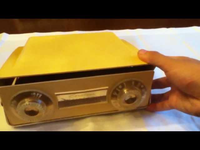 1957 Westinghouse Cordless Transistor Radio