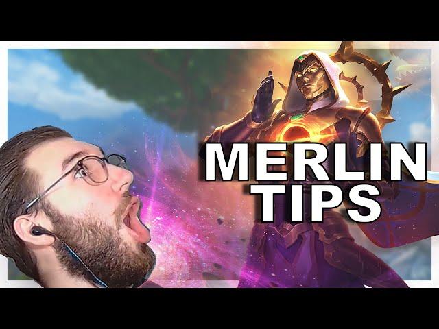 Smite 2 Preparation - Merlin Tips and Tricks (How to stop being bad)